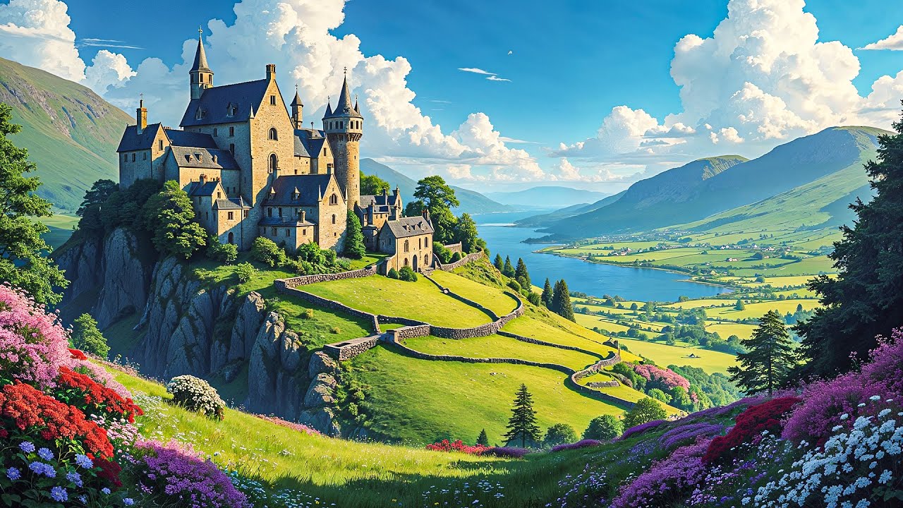 ᯽ Uplifting Celtic Fantasy Music | Magical Background for Reading, Writing & RPG [NO AI]