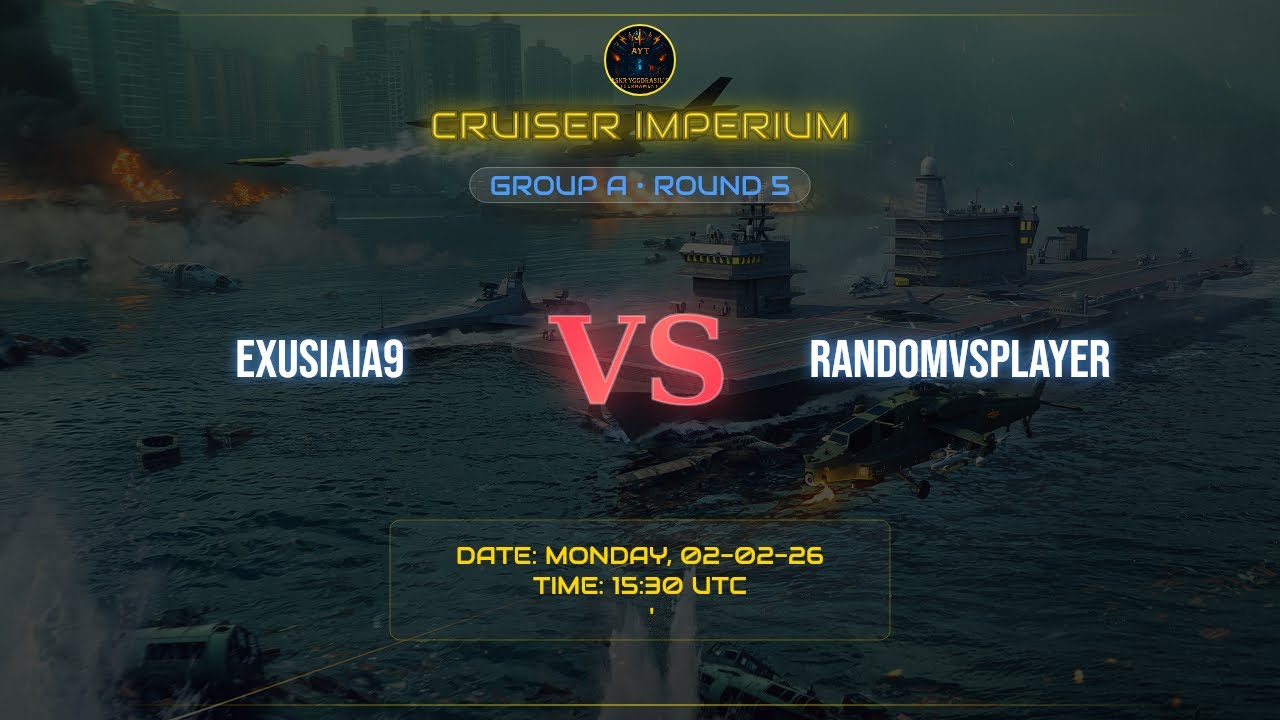 CRUISER IMPERIUM || EXUSIAIA9 vs RANDOMVSPLAYER