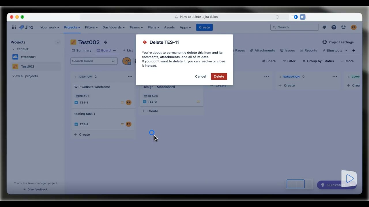 How to Delete a Jira Ticket Step-by-Step