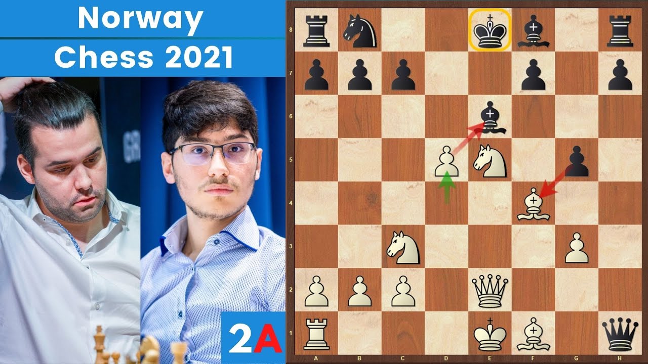Un Gambetto di Re Alla Morphy!  - Nepomniachtchi vs Firouzja | Norway Chess 2021