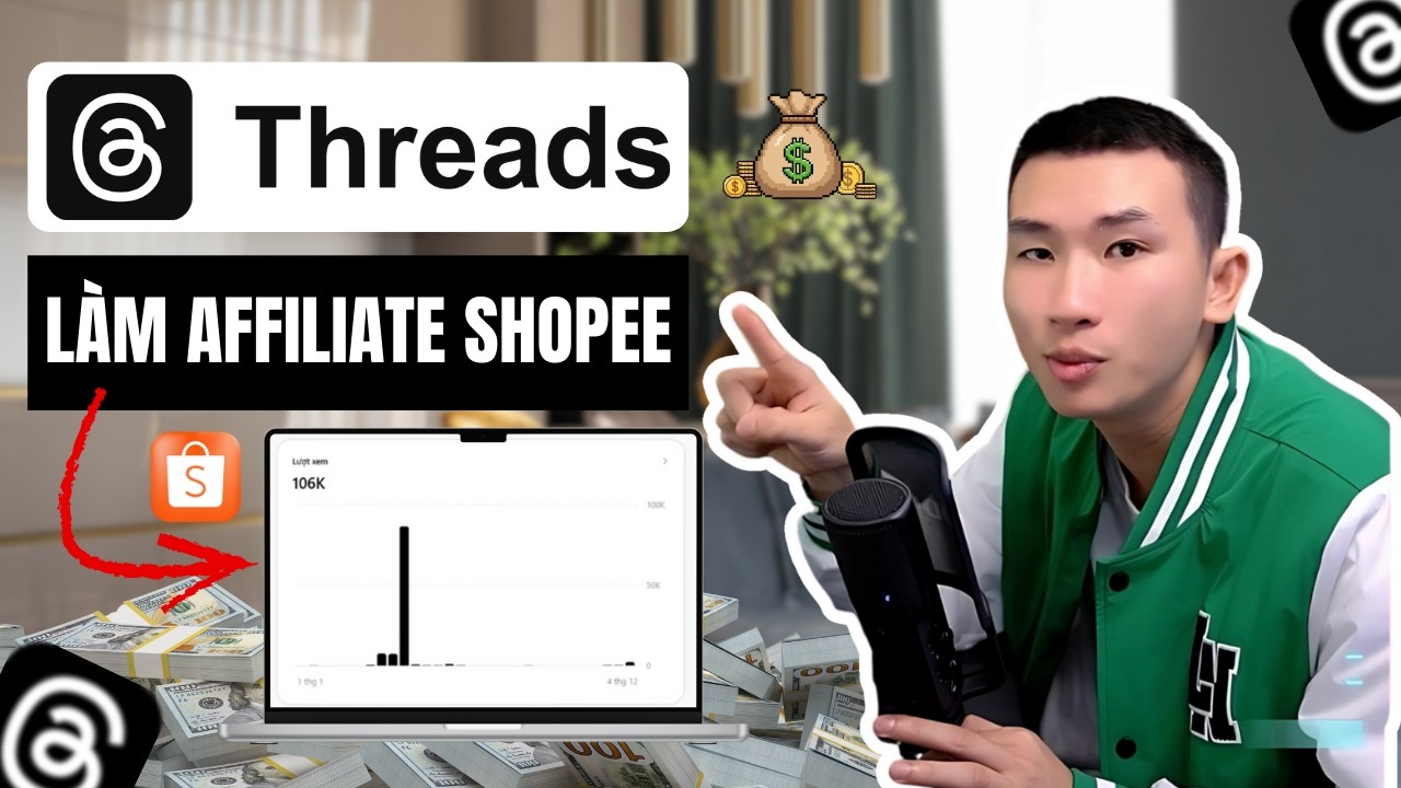 Hướng Dẫn KIẾM TIỀN Affiliate Trên Threads Cho Người Mới Bắt Đầu | Big Man Marketing