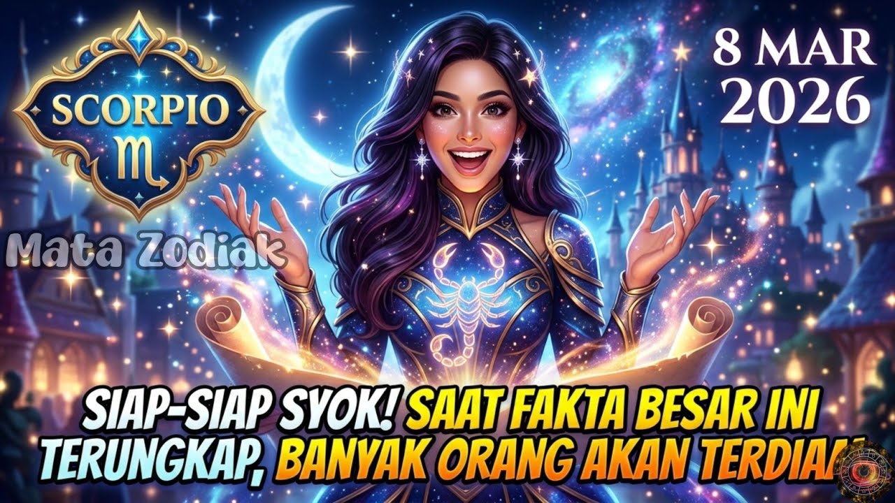 Scorpio♏ Siap-siap Syok! Saat Fakta Besar Ini Terungkap, Orang Akan Terdiam Hari Ini - Mata Zodiak