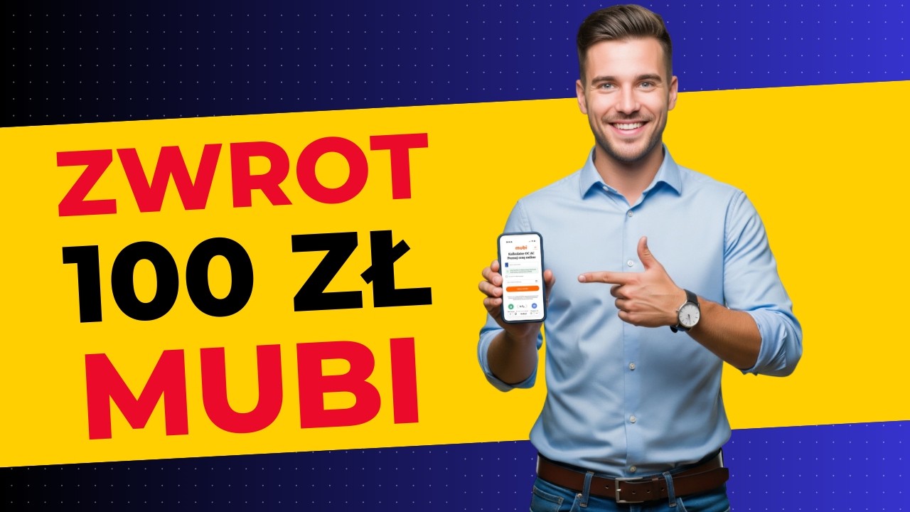 Zwrot 100 zł od MUBI. Pokazuję jak aktywować KOD RABATOWY na ubezpieczenie [PROMOCJA 2026]