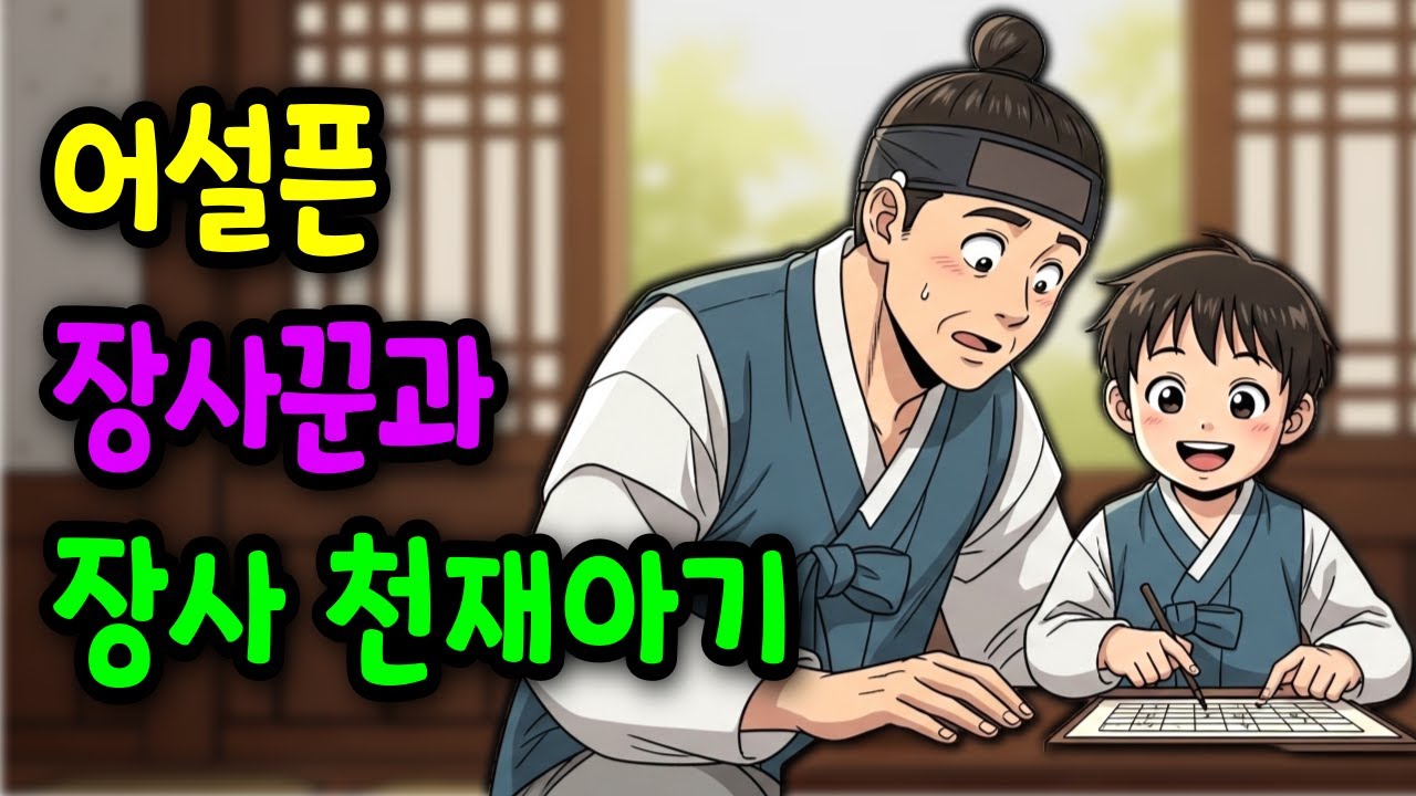 어설픈 장사꾼이 굶주린 아이를 품는데, 그 아이가 천재라고? | 야담 옛날이야기 오디오북 수면동화 조선이야기 재미있는이야기 전설 민담 사연