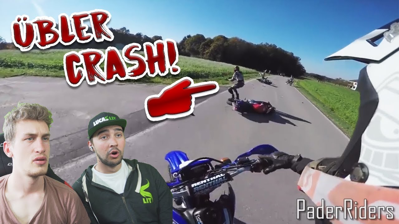 Motorräder knallen zusammen?! | Reaktion mit Lucas Lit