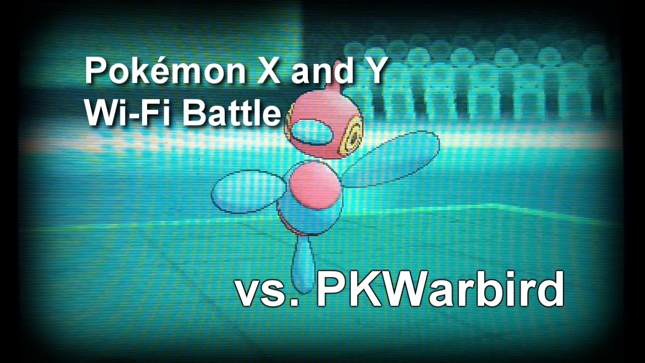 Pok&eacute;mon X and Y WiFi Battle: vs. PKWarbird