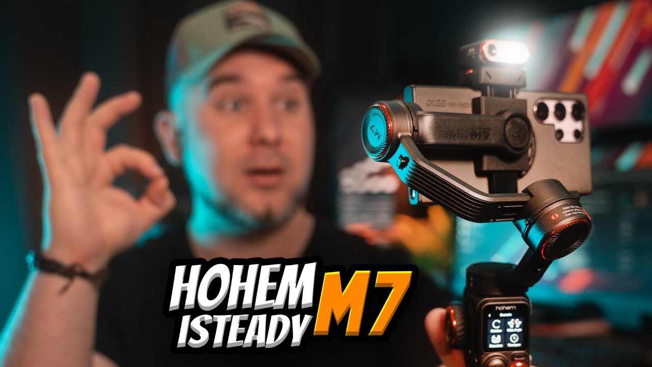 CEL MAI BUN STABILIZATOR AI DE TELEFOANE DIN LUME - Hohem iSteady M7