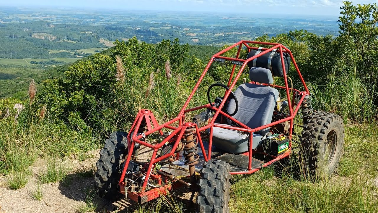 Kart cross 250cc Depois de alguns perrengues chegamos no cerro da antena 