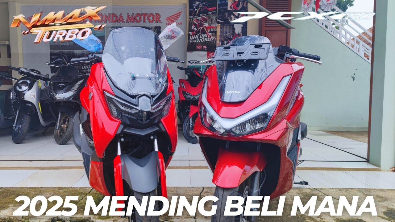 Perbandingan Honda PCX dan Yamaha N-Max terbaru