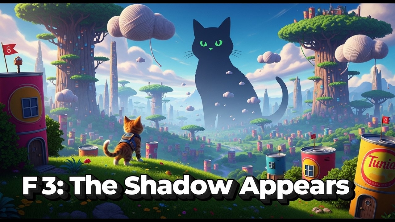 F 3 the  shadow  appears
