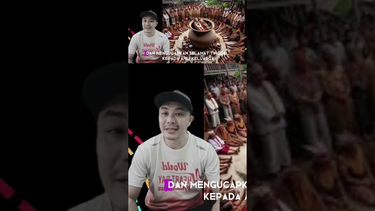 MOMISOK adat kematian Kadazandusun di sabah,