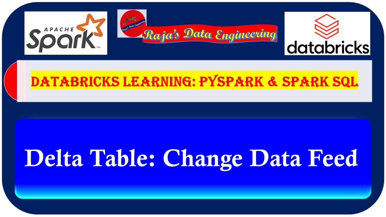 130. Databricks | Pyspark| Delta Lake: Change Data Feed