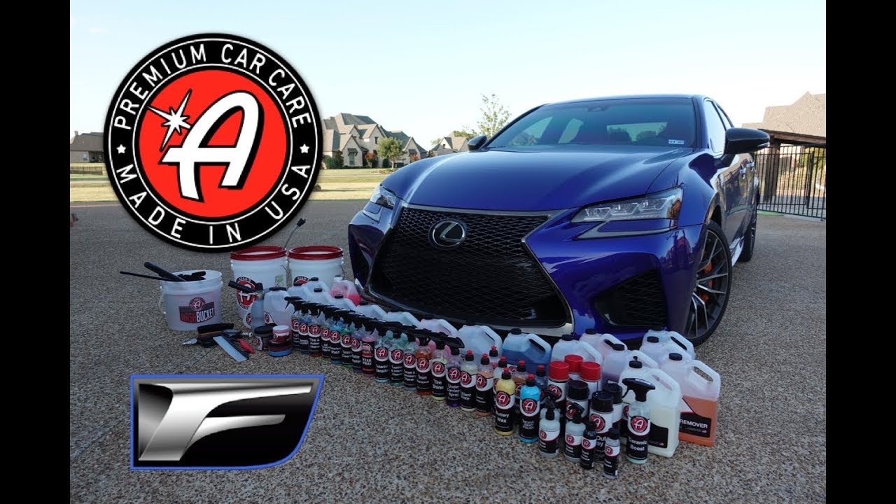 HOW TO FULLY DETAIL YOUR CAR (exterior and interior)! - LEXUS GS F feat. Adams Polishes