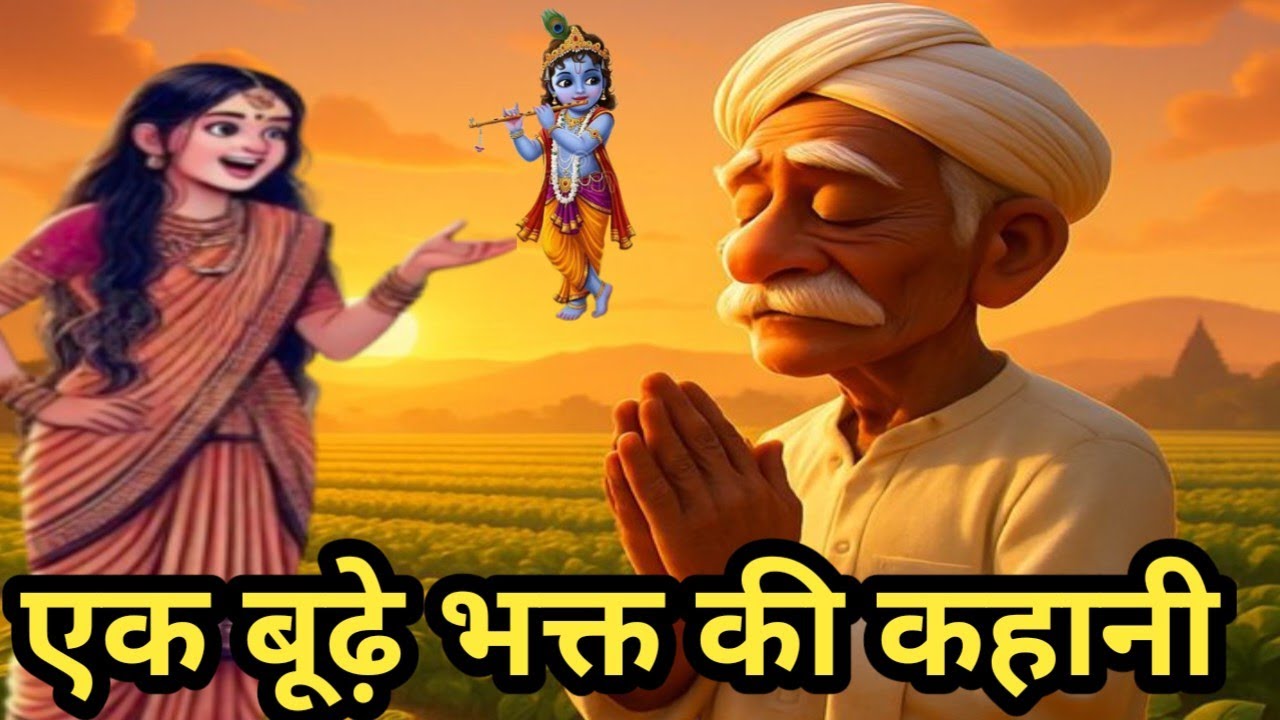 एक बूढ़े भक्त की बड़ी दुखभरी कहानी/जैसी करनी वैसी भरनी मिला करनी का फल/@apnisanskriti1