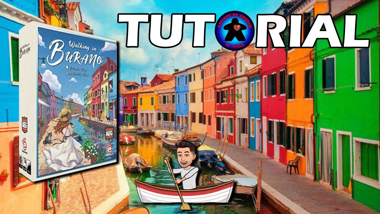 Walking in Burano - Tutorial- Gioco da Tavolo - italiano