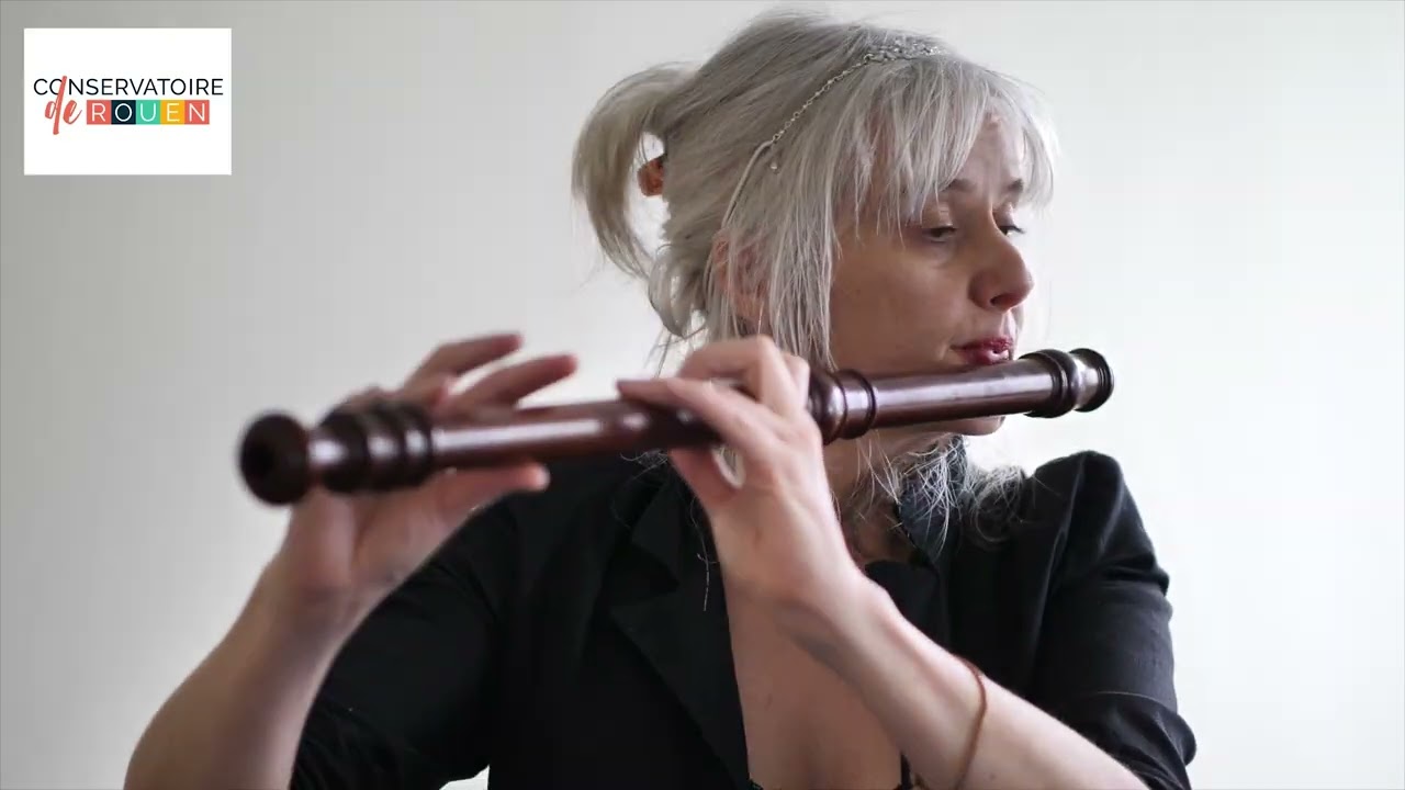 Présentation d'instruments du Conservatoire de Rouen : Le traverso
