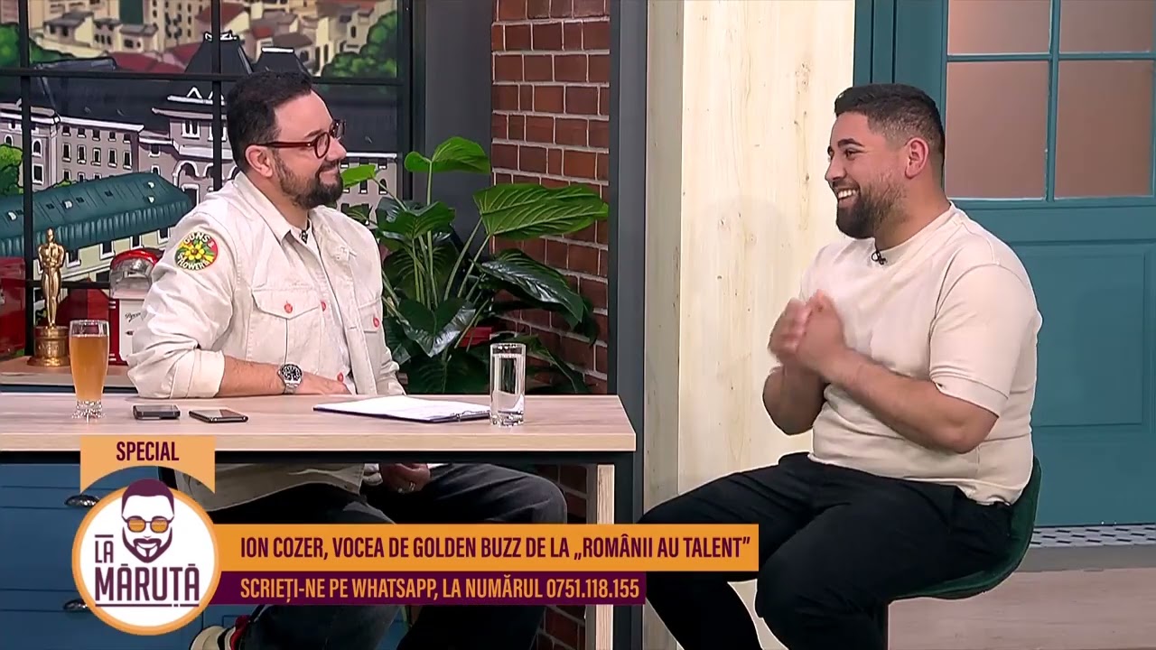 Ion Cozer, vocea de Golden Buzz de la 