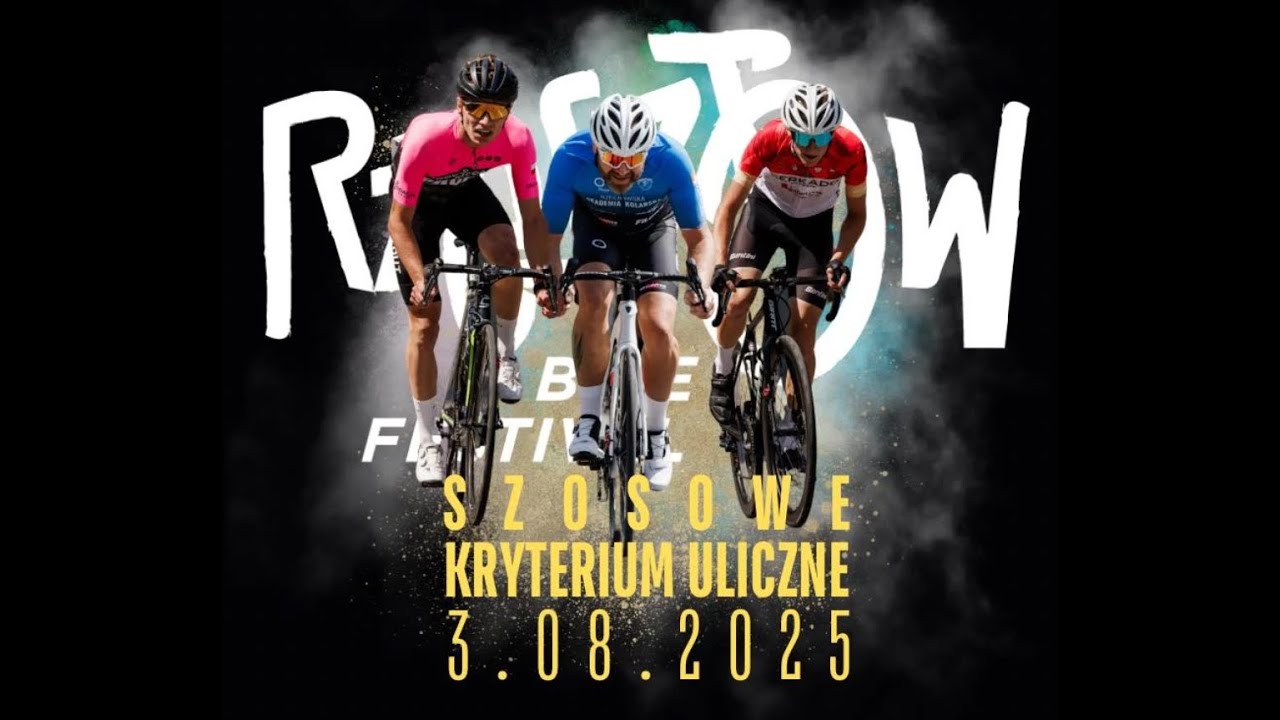 Kryterium szoswe - Rzeszów Bike Festival - 3.08.2025  - full race - top 10 finish.