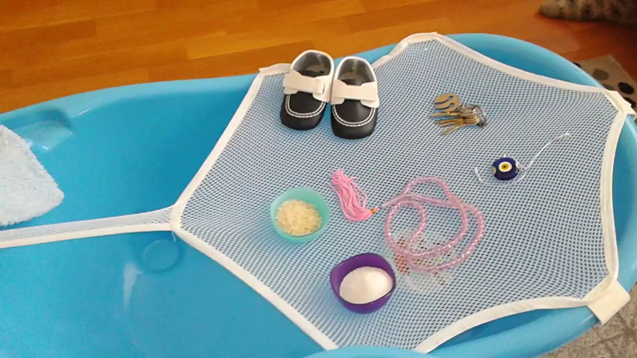 Bebek nasıl kırklanır kırķ banyosu