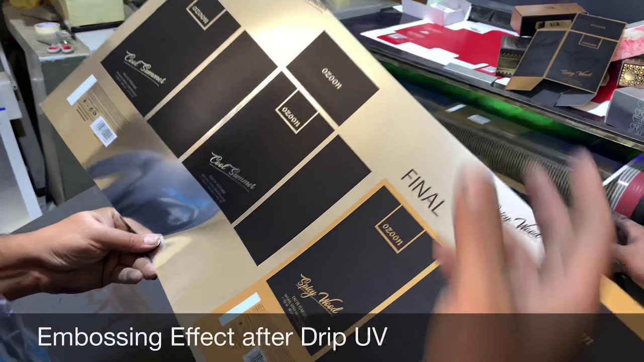Offset Printing Perfume Box Packaging