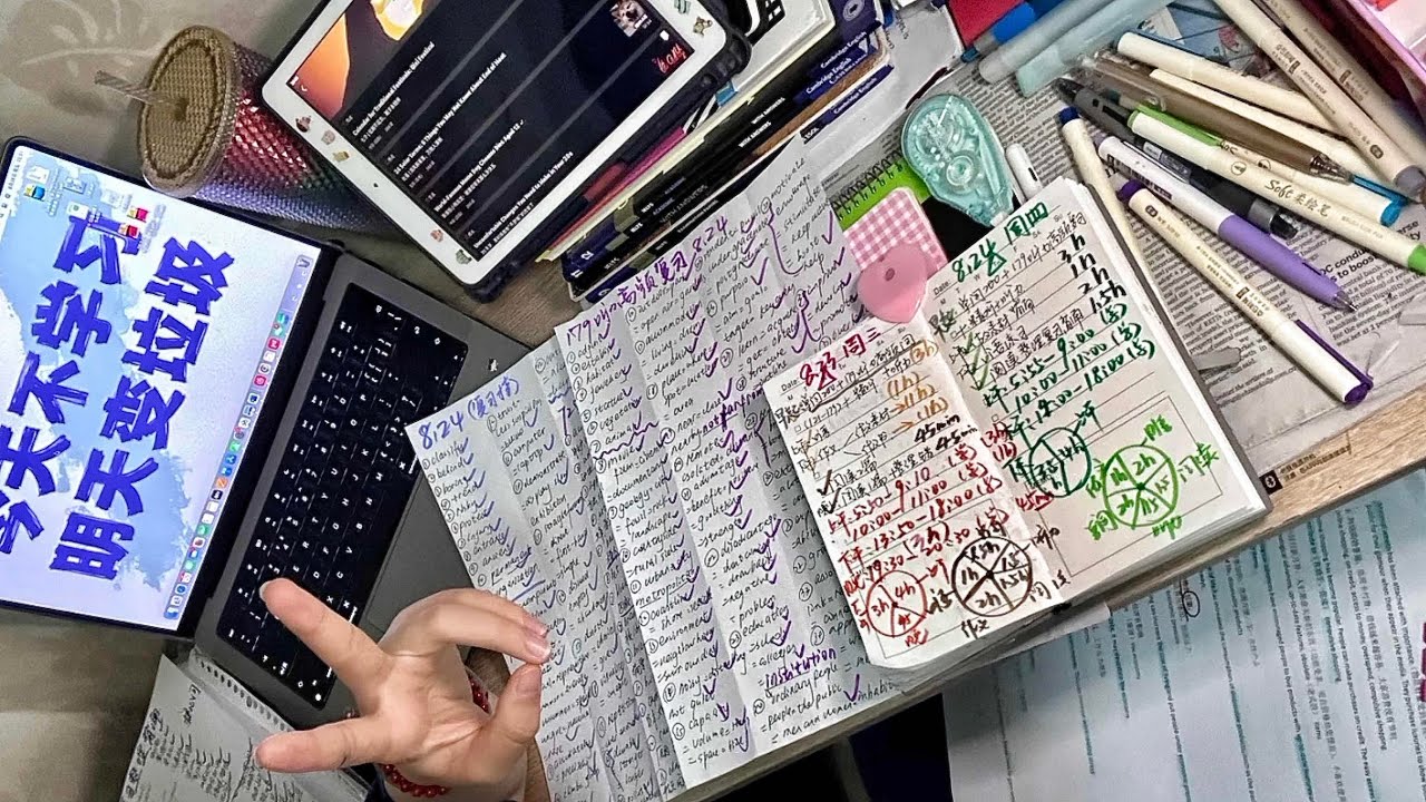 5 HOUR STUDY WITH ME｜Background noise,no music | ASMR | motivation