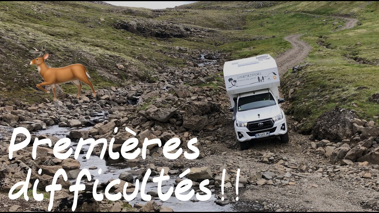 #2 Premières PISTES de 4X4 dans les FJORDS DE L’EST