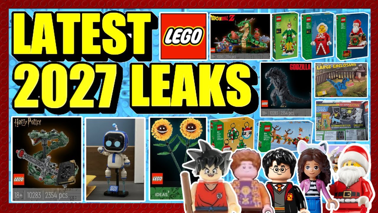 УЖАСНЫЕ НОВЫЕ УТЕЧКИ ИНФОРМАЦИИ О LEGO! Гарри Поттер, Астробот, Dragon Ball Z, иконки, идеи и мно...