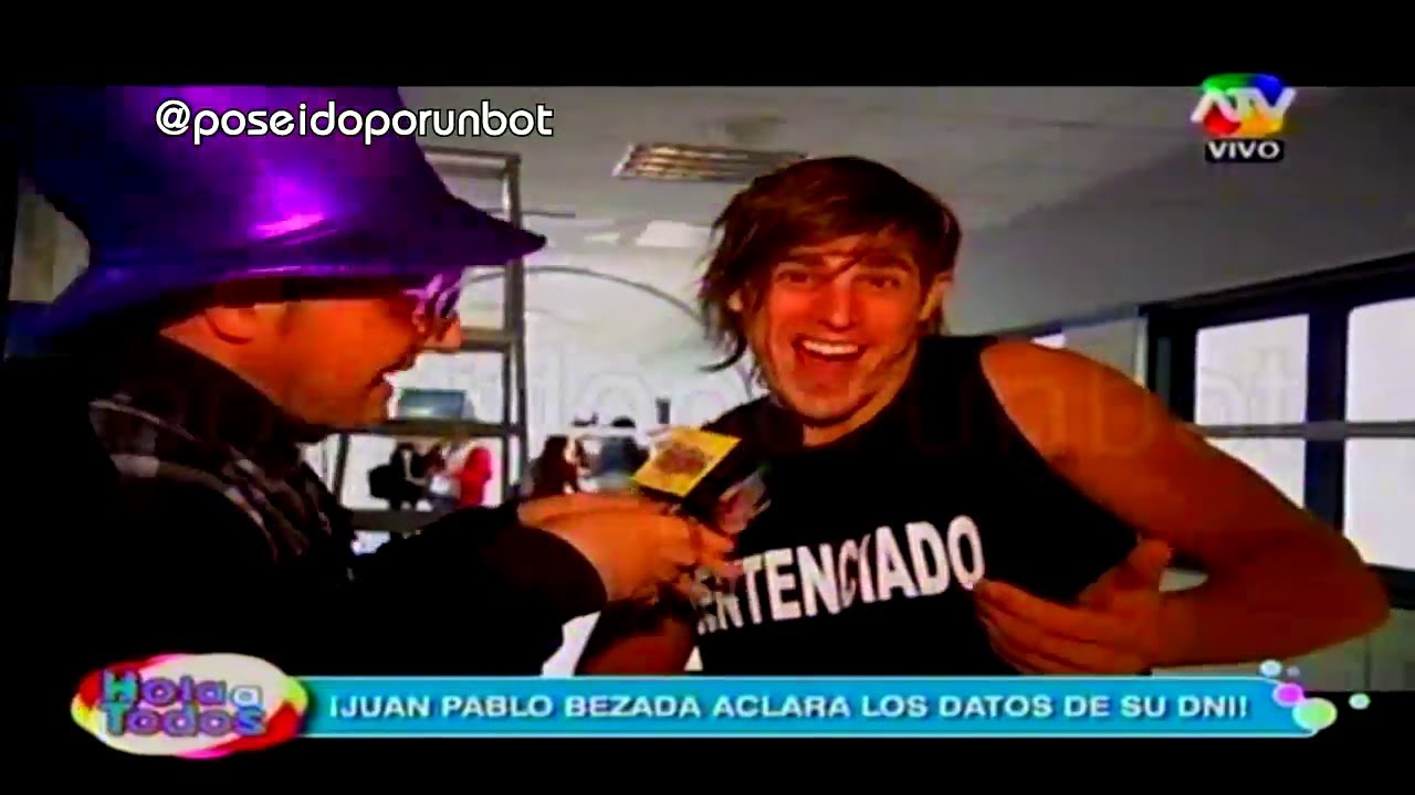 COMBATE: Juan Pablo Bezada Niega DNI del Metiche 23/08/13