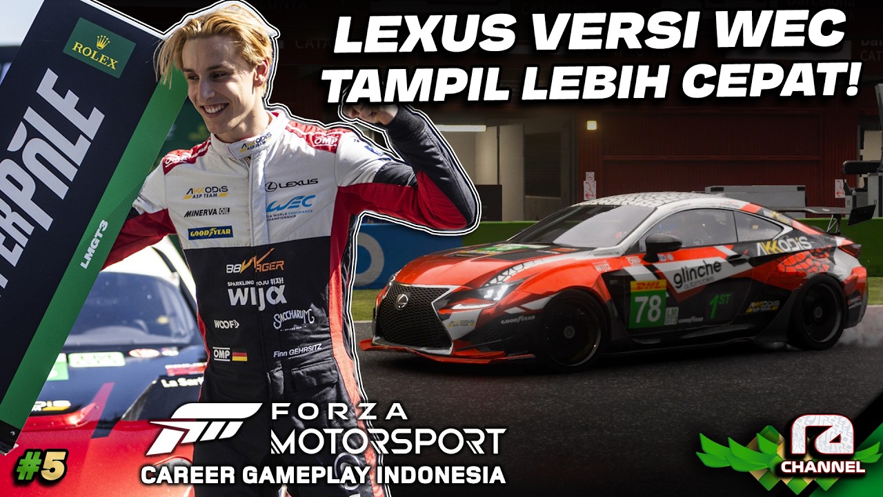 MOBIL LEXUS WEC INI TERNYATA JAGO NYALIP DI AKHIR!😍- Forza Motorsport - Modern Tour 4 (PC) Indonesia