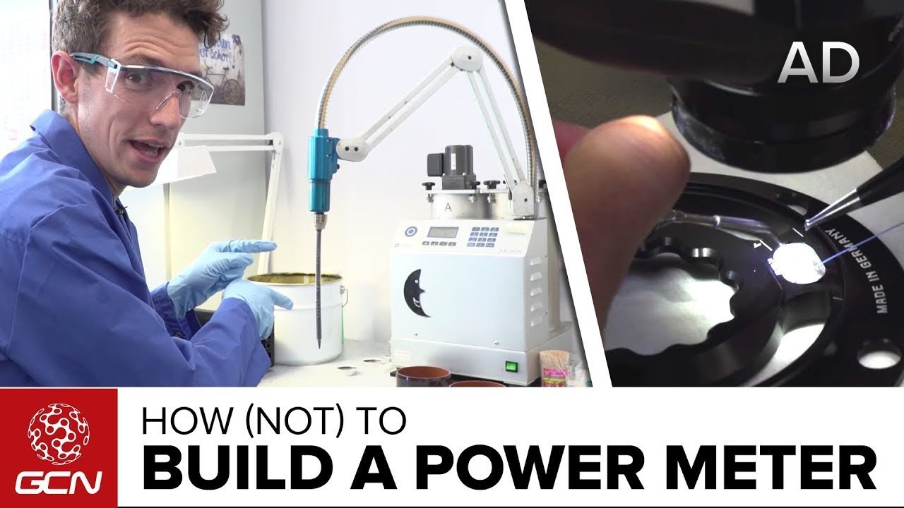 How (Not) To Build A Power Meter | GCN Factory Tour With power2max