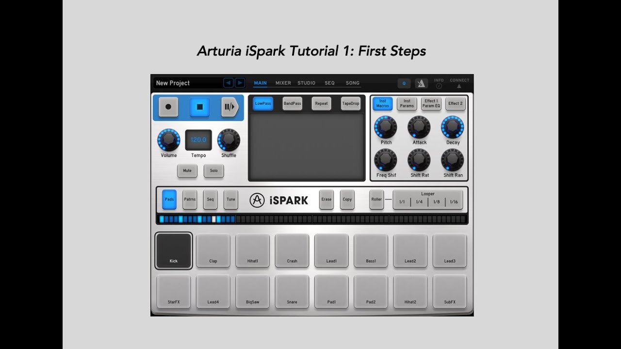Arturia iSpark Tutorial 1: First Steps