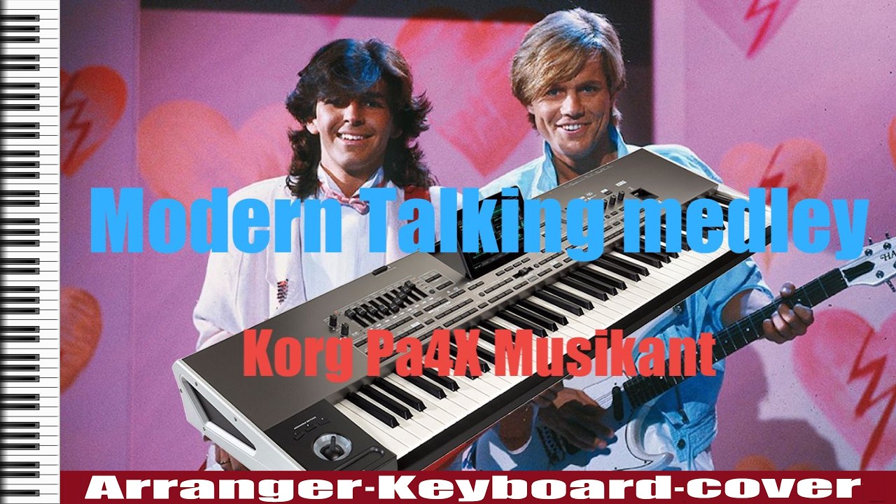Korg Pa4X - Modern Talking medley   (Instrumental cover)