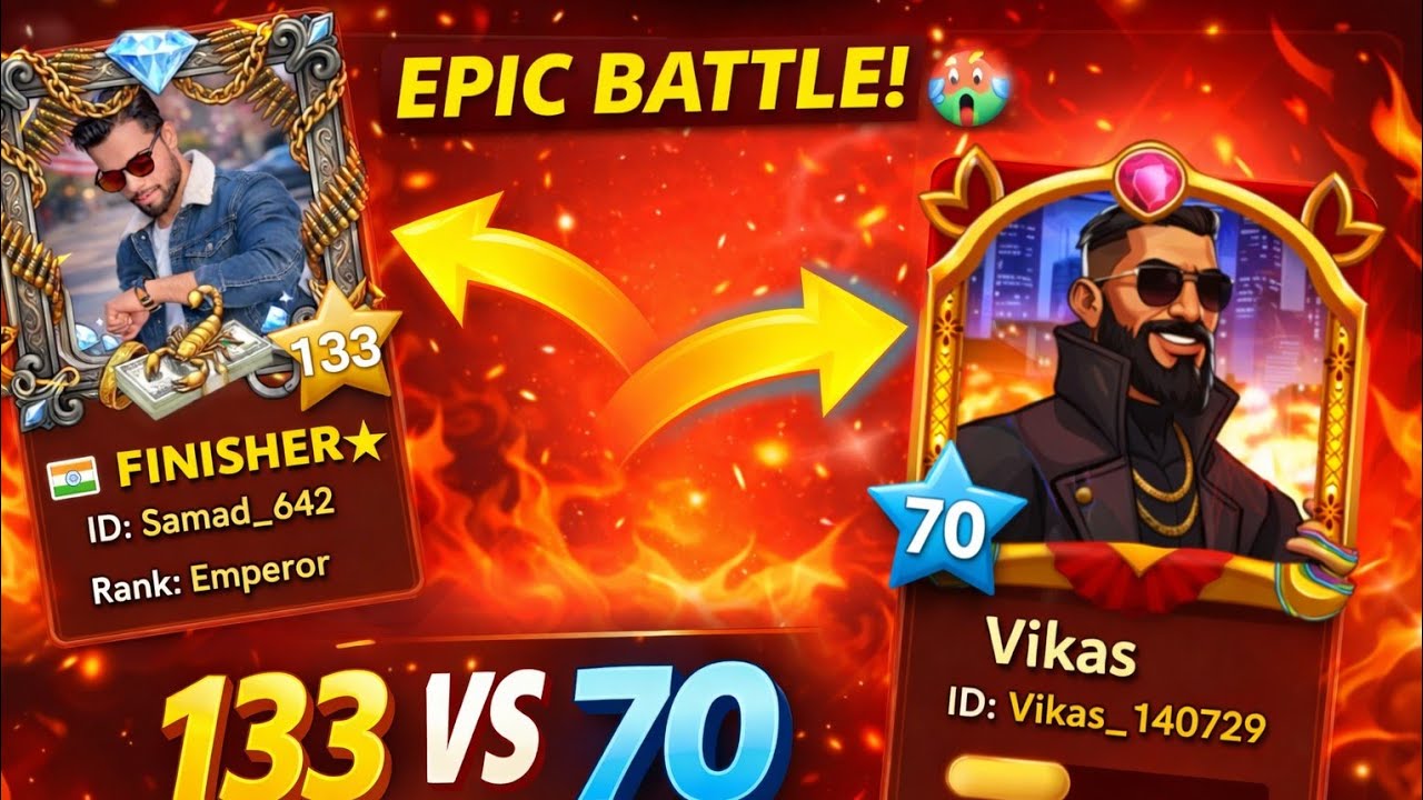 Finisher samad vs vikas gaming army 😱 carrom board game play ▶️