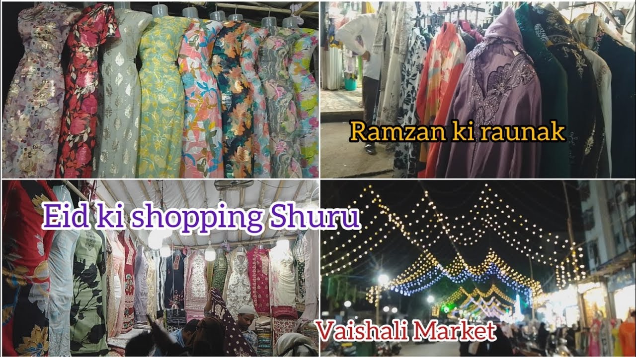 Vaishali Market l Mini Nakhuda Mohalla Market ✨ l Eid Special Collection ❣️ l Jogeshwari West Market