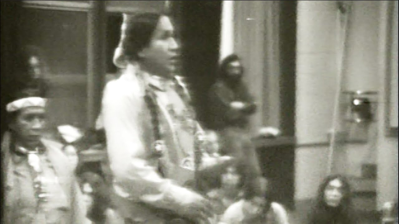 Pipe Ceremony (part-1) - Leonard Crow Dog & Wallace Black Elk  - Trail of Broken Treaties, 1972