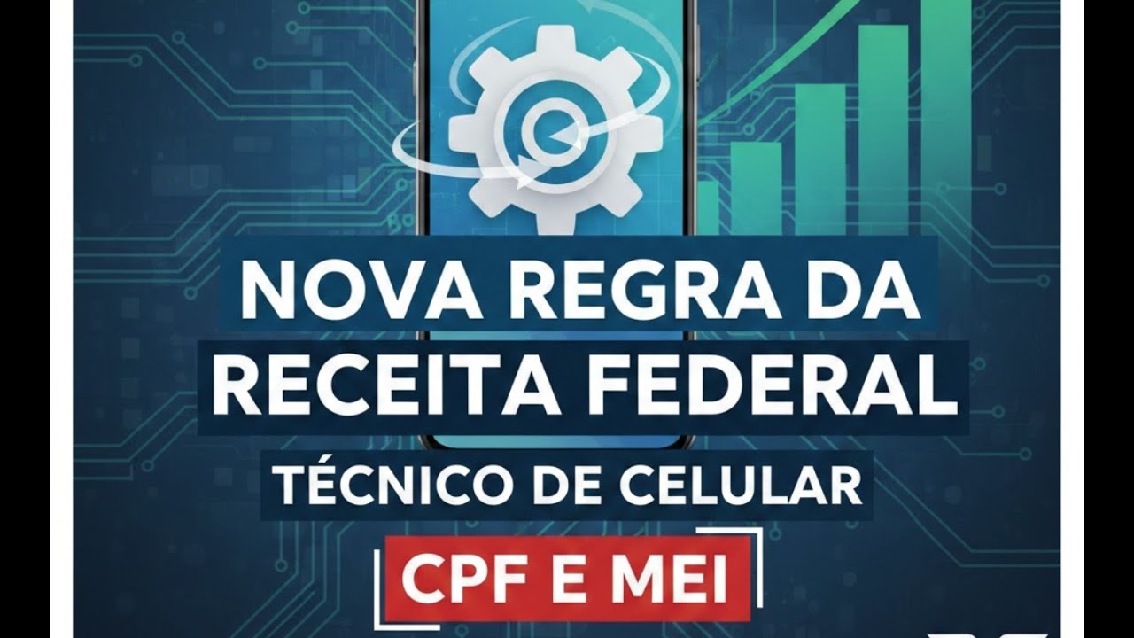 Nova regra para quem trabalha com manutenção de celular cpf,cnpj,me