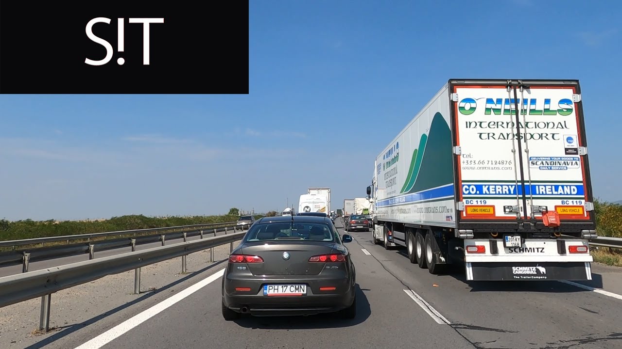 Bucuresti Pitesti Autostrada A1 In Trafic