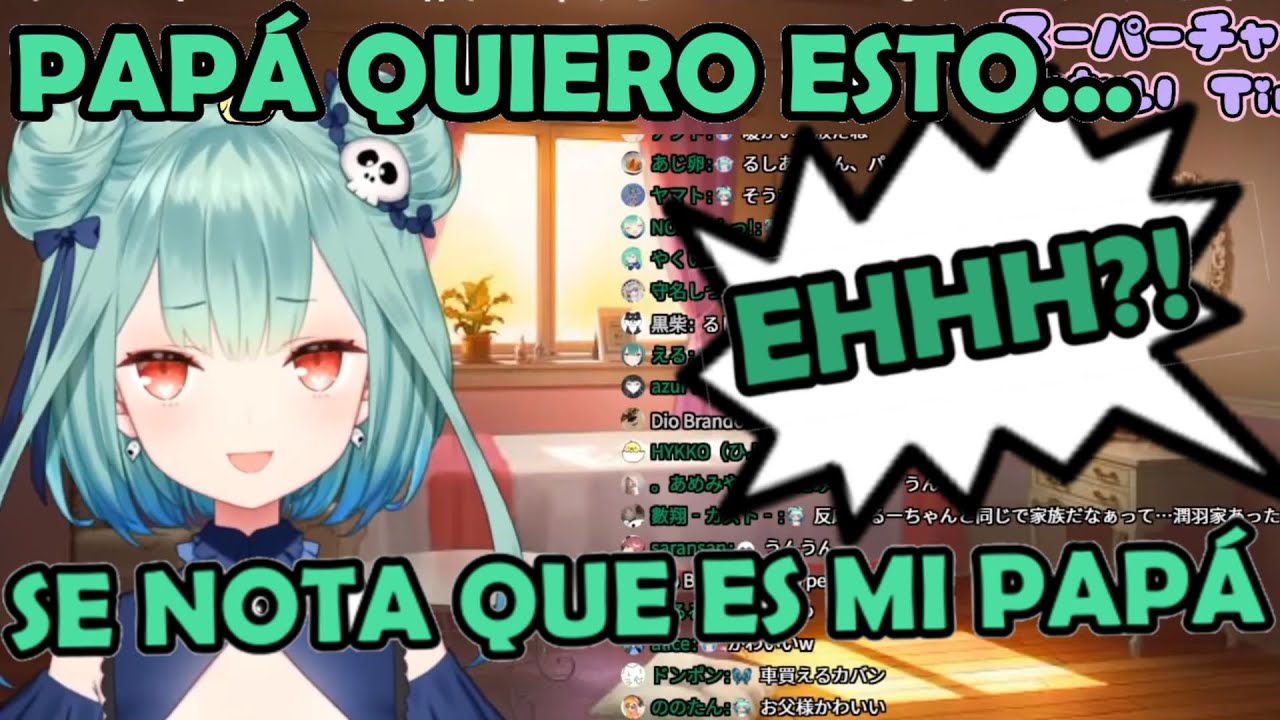 Rushia le pidió a su PAPÁ un REGALO de ¥6.000.000 para su CUMPLEAÑOS 💲🎁💲 [Sub Esp] [Hololive]