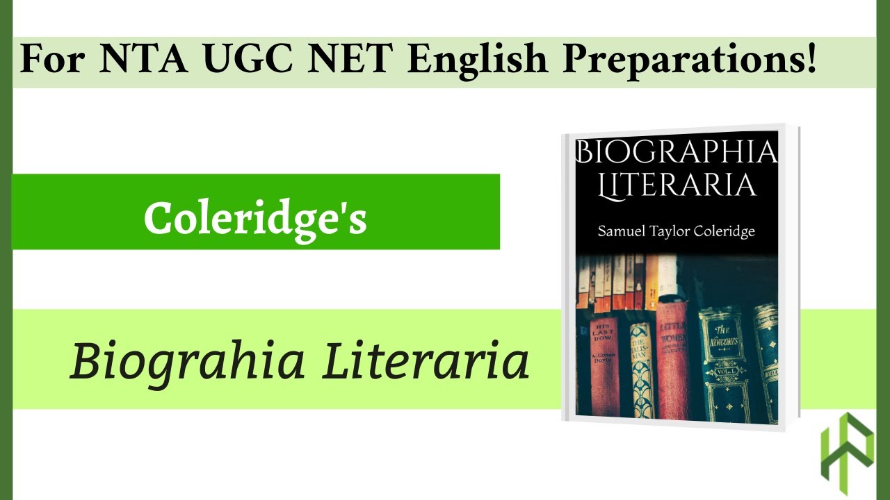 Biographia Literaria by ST Coleridge I Critical Summary I Fancy and Imagination by Coleridge