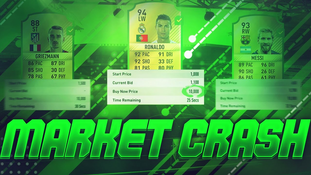 First FIFA 17 Market Crash | FIFA Ultimate Team | Black Friday/Cyber Monday