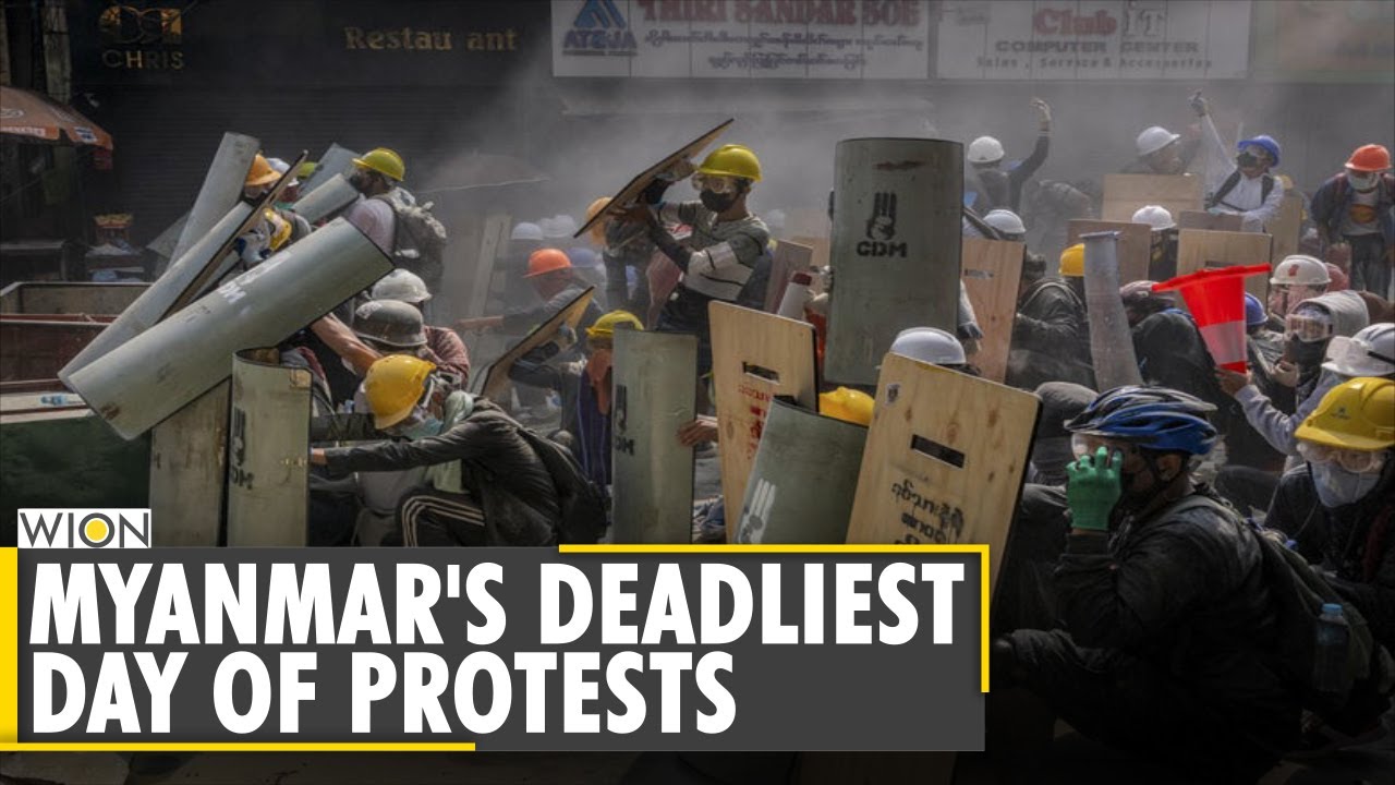 Myanmar Update: At least 38 killed in the deadliest day of protests | Military Coup | English News