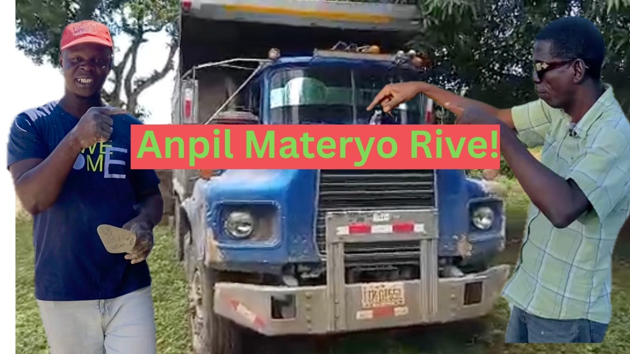 Anpil blòk tonbe sou kanal Malfety a! #foryou #agriculture #haiti 🚧 💦🌾 🇭🇹💪 #farmlife