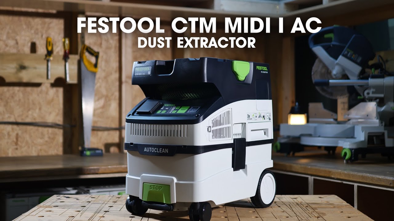 Festool CTM MIDI I AC Dust Extractor | Elsons.co.uk