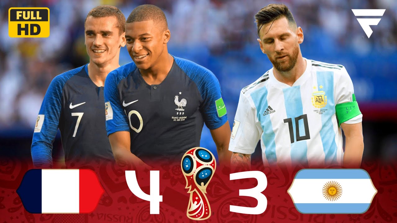 Mbappe knocks Messi & Argentina out of the World Cup in an epic match 🤯😱● France 4-3 Argentina | FHD