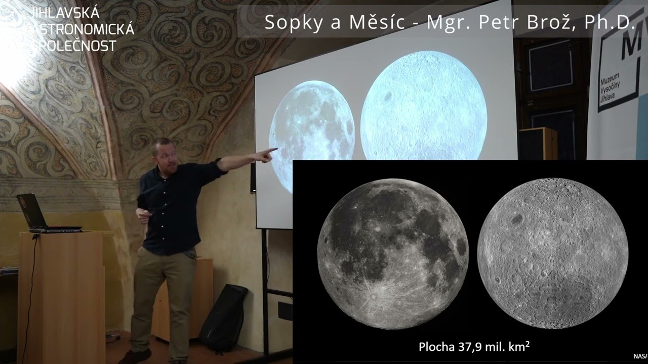 Sopky a Měsíc - Mgr. Petr Brož, Ph.D.