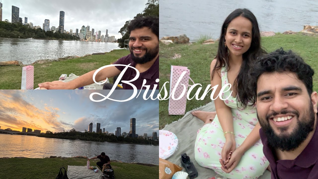 Riverside Picnic in Beautiful Brisbane 🇦🇺 | We stayed at a Gabba View Apartment | Australia