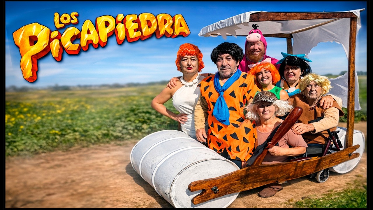 🎭 Nos disfrazamos de Los Picapiedra 🎭