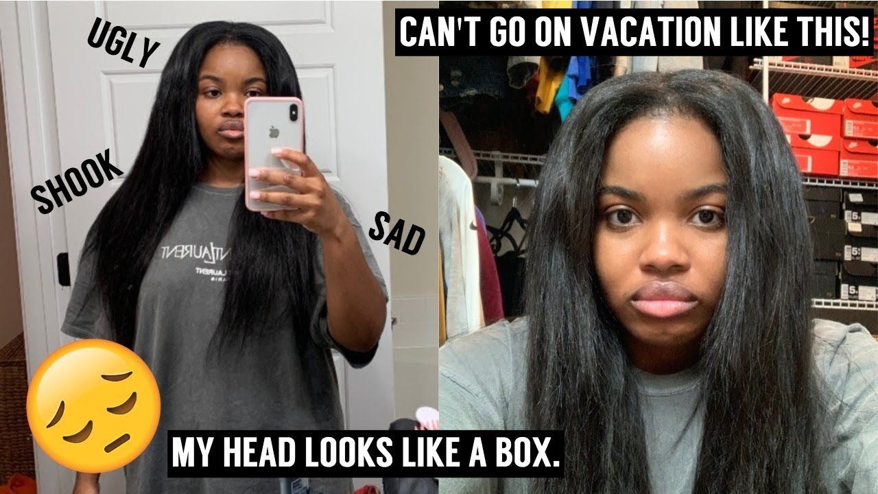 I tried a NEW HAIRSTYLE/WIG and THIS IS HOW IT LOOKS!! *i'm pissed* + NATURAL HAIR UPDATE