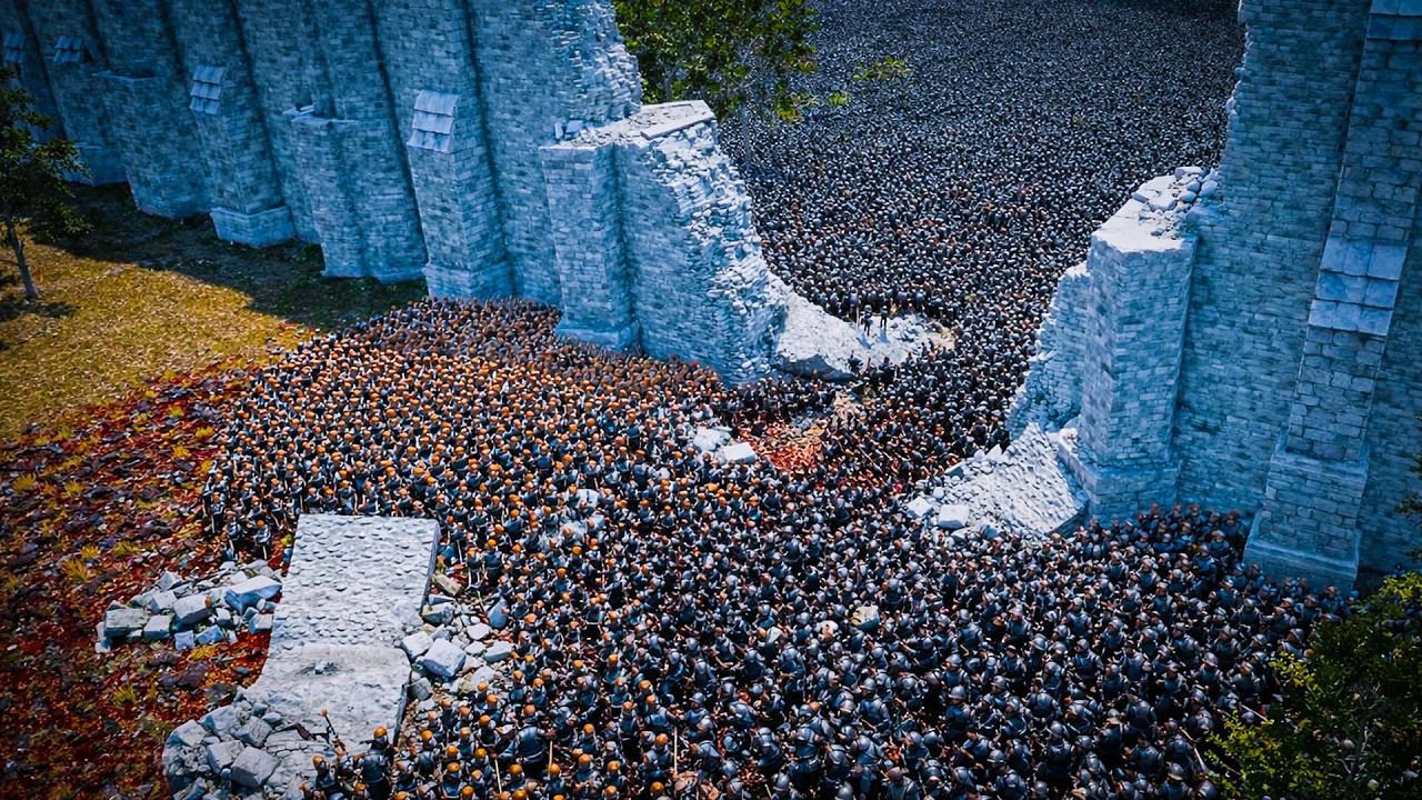 NO MEN. NO JEDI. NO VADER. JUST 207K WARRIOR WOMEN VS A 4.8M URUK ARMY. | UEBS2