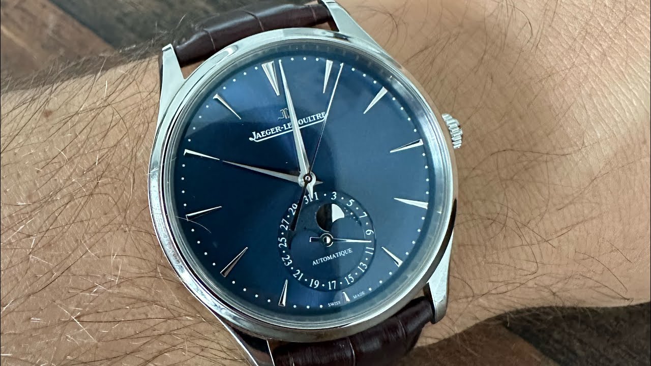 Jaeger LeCoultre Master Ultra Thin Moon | Лучшие наручные часы от JLC (на английском языке)
